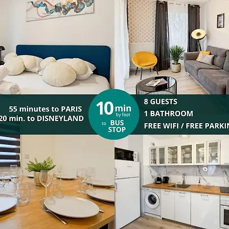 Bicheret 5 - Sublime Pour 8 A Disneyland Paris Apartment