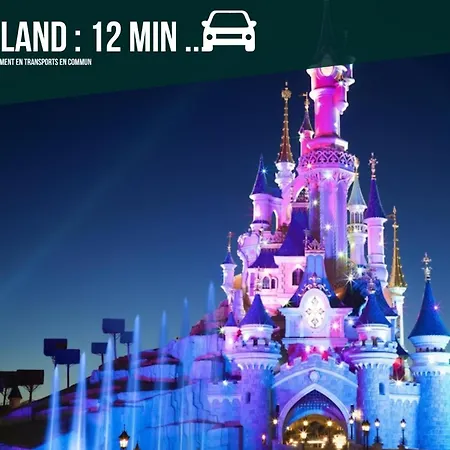 Bicheret 5 - Sublime Pour 8 A Disneyland Paris Lejlighed